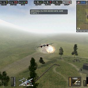 Awesome angle of the P-38, after destroying a landed German fighter. THAT WAS FOR MUSTANG!

~Took from Battlegroup 42, a mod for Battlefield 1942