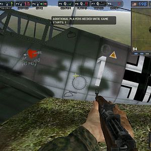 Side drawings on a German BF-109. I still like the P-51's though.

~Took from Battlegroup 42, a mod for Battlefield 1942