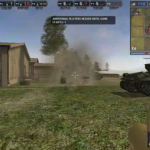 Panzerfaust, after firing against the rear of a Tiger.

~Took from Battlegroup 42, a mod for Battlefield 1942