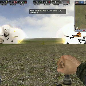 Me, detonating two German fighters. Look at the timer :P

~Took from Battlegroup 42, a mod for Battlefield 1942