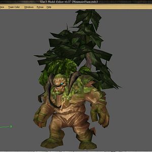 Mountain Giant (back with Trees)