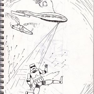 If you are unfamiliar with Star Trek and Star Wars,

This picture isn't for you....