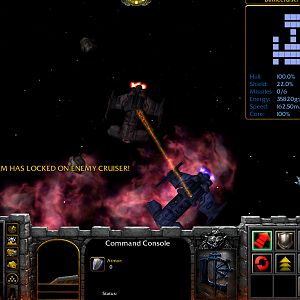 Tractor Beam - Added in 0.84

It can slow down the enemy cruiser.
It can also be used to drain the enemy cruiser if needed