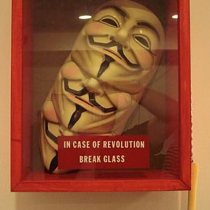 Guy Fawkes has been made popular.