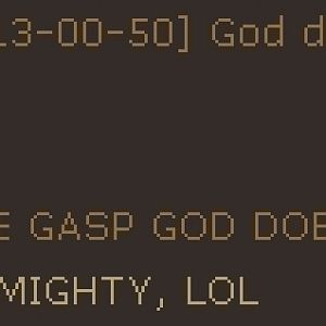 GOD IS A LIE