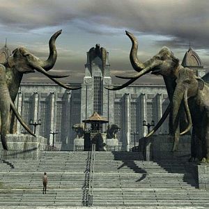 Syberia!  I love that game ^^
And i think it's one of the bes EVER!