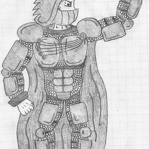 Elven Dark Knight by Airandius
- Just a knight thing I made during my economy lesson.