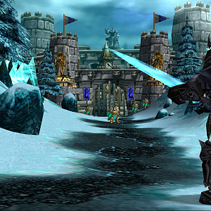 The Lich King's Assault

 - Third version with vegetation and a small town.