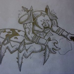 Found the Brightness button ;). My concept Art of Azakk