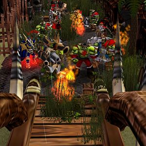 Peon Derakos again from Kezan!

The machines put up a stalwart defence, ambushing the Redscars with goblin land mines and keeping the bulk of their