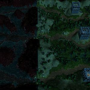 Divide

The center of my AOS map. The dark section is supposed to be underground, I'm going to use stalagmites instead of trees when I get to workin