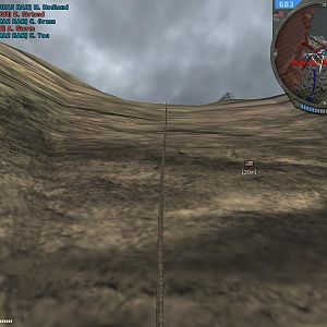 Climbing the Grappling Hook.

~Took from Forgotten Hope 2, a WW2 mod for Battlefield 2.