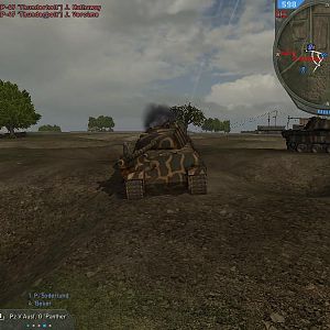 German Panzer V Panther.

~Took from Forgotten Hope 2, a WW2 mod for Battlefield 2.
