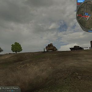 German Panver V Panther. If you pay attention to the soldier, he looks like he's holding a sandwich XD.

~Took from Forgotten Hope 2, a WW2 mod for