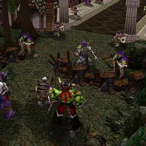 Peon Derakos reporting from northern Kezan.

The Weird Human, Fairfield and the Scientist headed north to meet the surviving goblins of Kezan. They