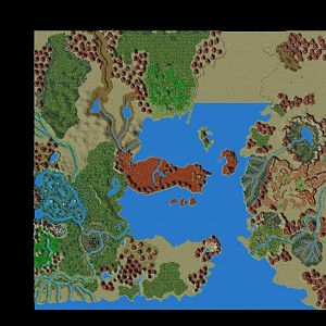 Draenor RISK in-game screenshot overhead (missing water at north)