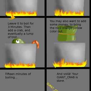 Well, I was bored, so I made this thing. How to make A GIANT_CRAB.