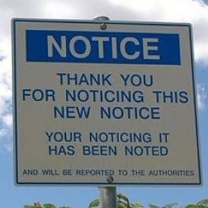 notice
