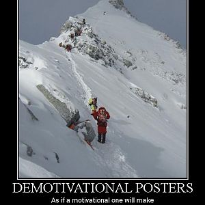 Demtivational poster