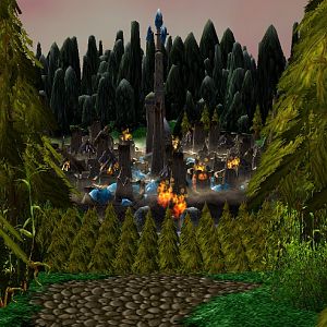 Dalaran in the aftermath of it's destruction...
