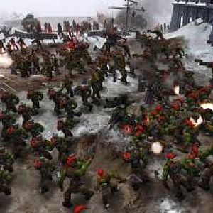 Orks are the biggest and the strongest. 
ork rebels: were so gonna die