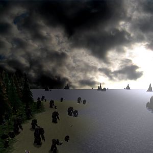 Many wait for the soon arrival of their leader, Aratal. He is returning from his mission to help set up armies back in the old land. He will stay here