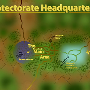 Map of the Protectorate Headquarters

With the Photoshop program, I decided to make a map for my main base of operations, the Protectorate Headquart