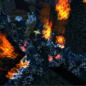 Breaching of Terenas

the assault whon for five more hours and then disaster struck for terenas Harbor... the gate was breached. as soon as it was t