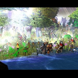 The Alliance, Brotherhood, and Demons Oh my!
The Captain ducked as the axe reached towards his head. The Alliance Soldier cursed as he tried to hit t