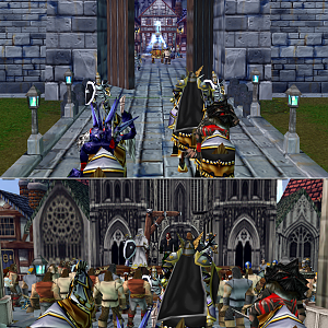 "Whats Hanging?"

After few days of riding Murk, John and Shade finally reached Lordearon City.

John: Ah we are here at last.
Shade: How are you