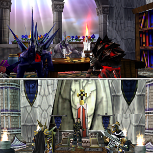 "The two meetings"

The meeting of Sea Legion.
Mur'ar: Good to have you both here. I was worried you managed to get yourself killed Murk. These day