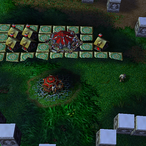 Demonstration of the citizens building placement strategies.