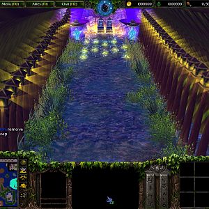 Cavern, my first terrain made in SotDRP Dalaran. For some reason the lamp posts on the left side are slightly uneven near the end of the tunnel, proba