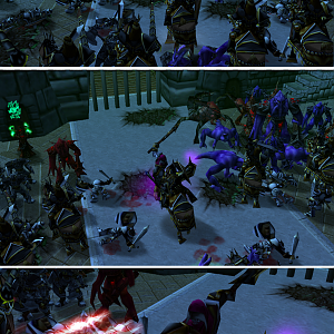 "The mighty has fallen"

Trolman led his soldiers trampling any chaos that stood in his way. Eventually he reached the Bridge to the outer-city but