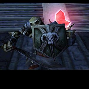 cutscene skeleton taunt closeup