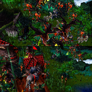Pic 1:
Captain Loken fearlessly made his way through a lot of Demons, even though his king told him not to, but he did this to save his king, to save