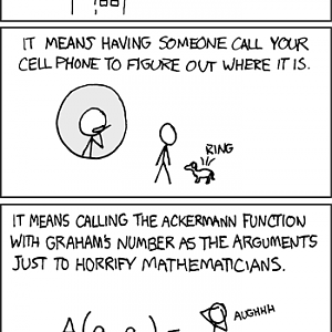 what xkcd means

The one about the tiles...been doing that for as long as I can remember.