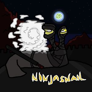 Beware. If the ninjasnail is out to get you, you're already dead. He's a professional...

Shinobi away!