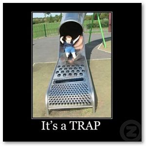 kid grater trap