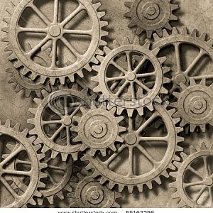 stock photo a mechanical background with gears and cogs 55163296