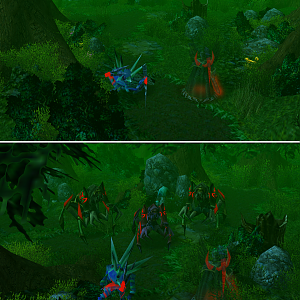 "Forest walk"

Few days have passe since Maiev and Glauh reached Ashenvale. So far they haven't encountered any problems but no signs of horde remna