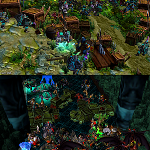 Pic 1:
Meanwhile in the Protectorate Headquarters, the northern entrance, the one guarded by Dragram and Hamuul Runetotem, have fallen after Ned'eali