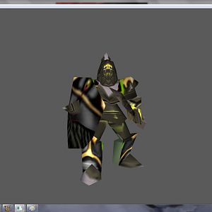Infernal+choas orc skin using human footman model.