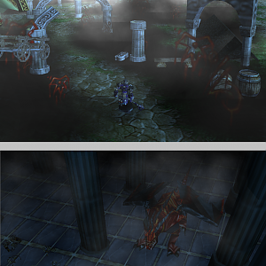 Cathedral of the Dreamer 

As ballsin'ass walked trough this realm he started to hear whispers in the distance, shadows crawling over the ground, he