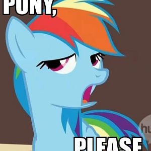 pony please