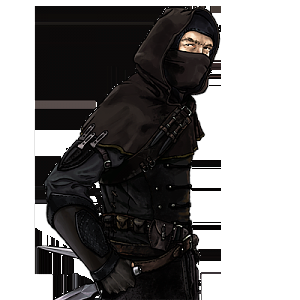 Male Assassin from Battle for Wesnoth.