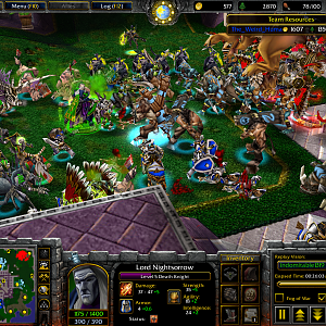 A clash between the four races, the two forces, and the heroes of each commander.