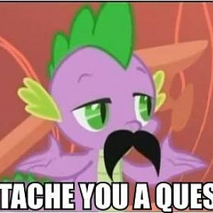 i mustache you a question