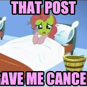 that post gave me cancer
