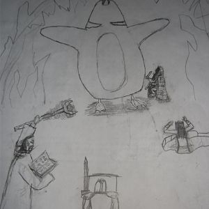 El Penguino Concept Art